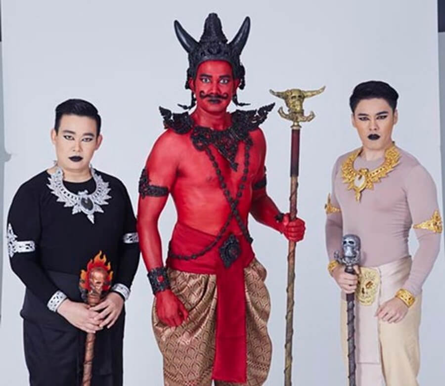 พระยายมและบริวารจากละครชุด “ยมบาลเจ้าขา”
